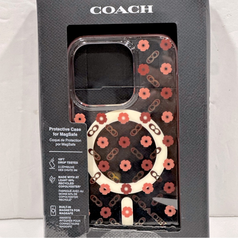 Coach iPhone 15 Pro Phone Case